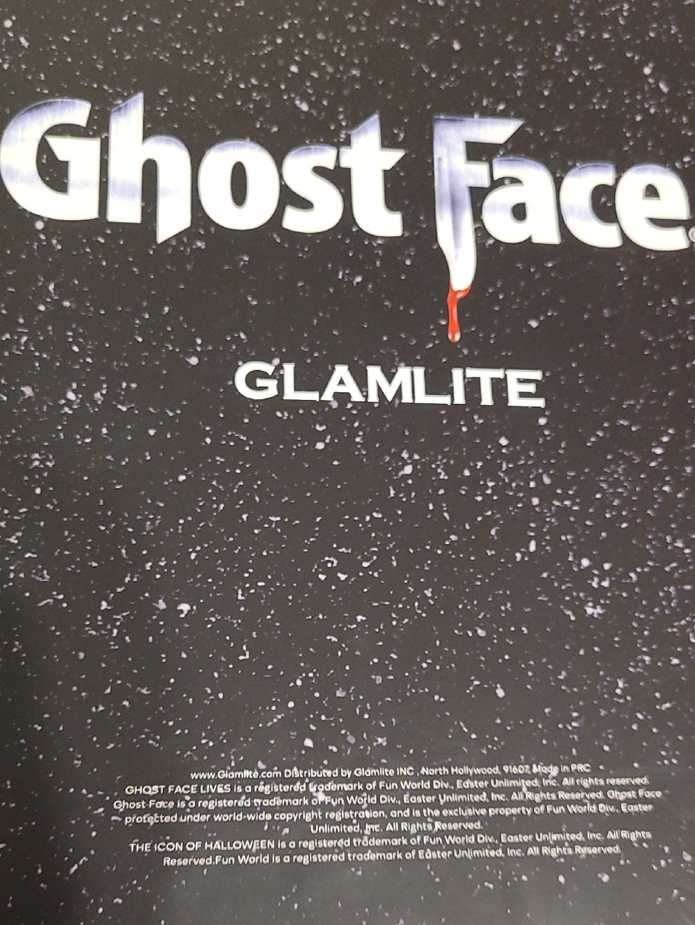Ghost Face Makeup Set by GLAMLITE - Picture 11 of 11